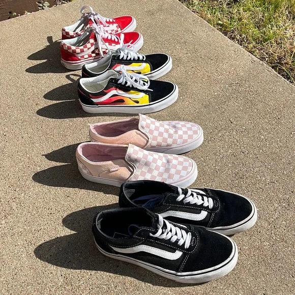 8 pairs of Vans!! All brand new all bundle deal VANS BUNDLE 8 (38.5) | Mercari main image 2
